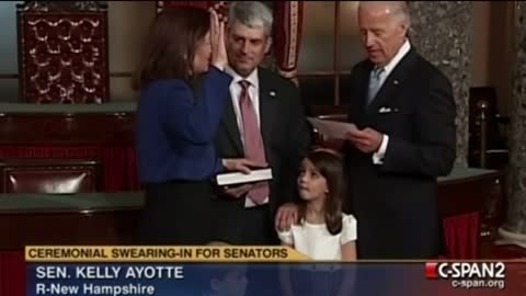 Joe Biden touching children