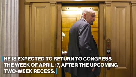 John Fetterman set for return to Senate following treatment for depression[720p-HD]