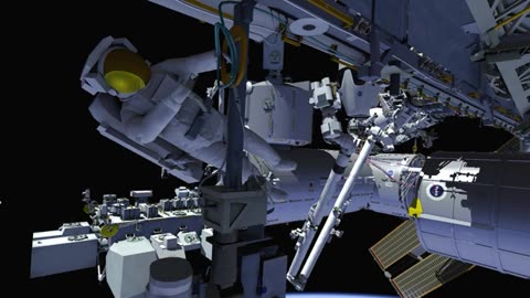 U. S. Spacewalk 90 Animation