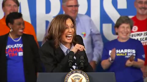 KAMALA: "Let's just get through the next sixty-fo days, how 'bout dat!?"