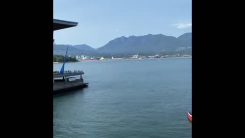 Nature and travel: Vancouver Harbour, BC, Canada