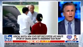 Judicial Watch: docs show Obama State Dept. undermining Trump