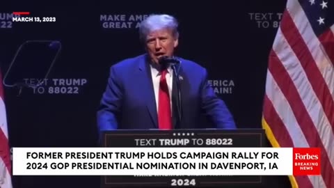 WATCH: Trump Takes Rally Audience Questions About Hunter Biden, Illegal Immigration, And More