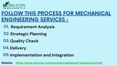 Mechanical Engineering Services - Silicon Engineering Consultant Pvt Ltd