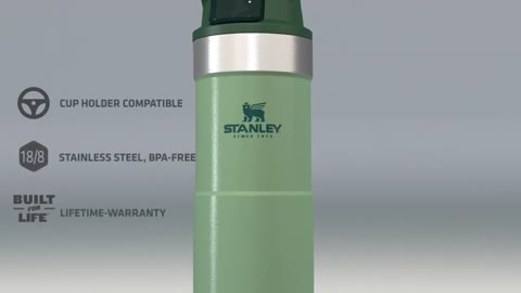 STANLEY CLASSIC TRIGGER ACTION MUG | 12OZ | 0.35L