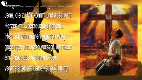 Ihr seid euer eigener schlimmster Feind, deshalb müsst ihr euch selbst kennen ❤️ Liebesbrief Jesu