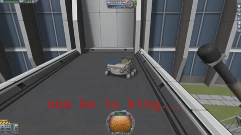 The tiny rover shall be king! (kerbal space program)