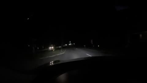 Pov Night Driving