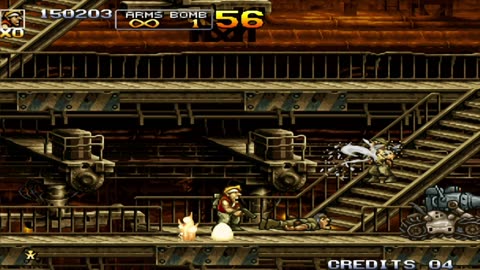 Metal Slug 5 Mission 02 #retrogaming #arcadegame #metalslug5 #nedeulers