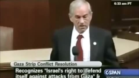 Ron Paul 2009: Israel Created Hamas to Fight Yasser Arafat, PLO