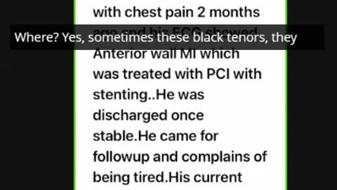 ST2.58 year old man with MI treated with PCI on dual antiplatelets, ACEI, BB