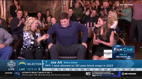 Chargers Select OT Joe Alt (Rd 1, Pick 5) | LA Chargers