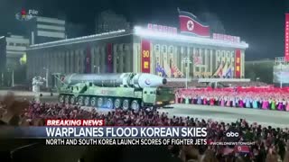 South Korean military says North Korea mobilized warplanes towards border