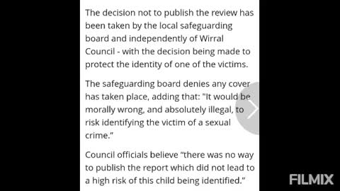 Wirral Council Grooming Gang Scandal Will NOT Be Made Public !!!!!