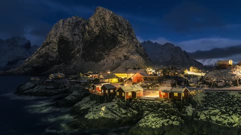 Reine, the most beautiful fishing village in Norway