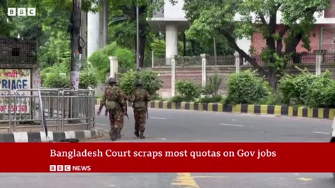 Bangladesh court scraps job quotas after deadly unrest | BBC News| NATION NOW ✅