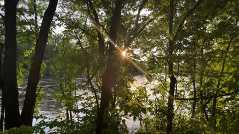 Mississippi River hidden falls