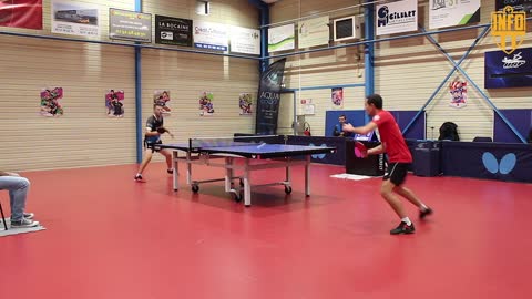 FERRIERE VENDEE TENNIS DE TABLE vs AC ABBEVILLE TENNIS DE TABLE