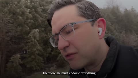 Pierre Poilievre stands up for Jordan Peterson