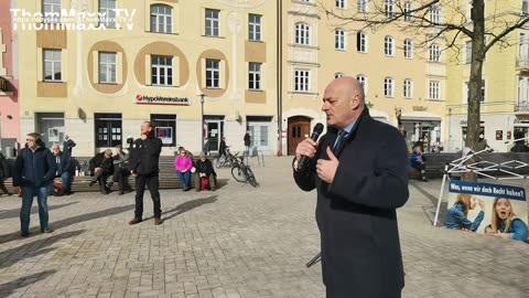 Niemeyer Rede: "Ukraine-Kriegsbeginn - 2014 Maidan!" - Friedensdemo-warmUp 18.2.23 (1)