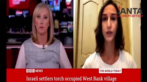 BBC presenter caught pushing Israeli ‘version’ ignoring victims during interview -Janta Ka Reporter