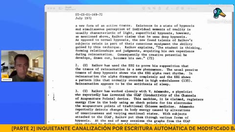 BioHacking 138 PARTE 2 Inquietante canalizacion escritura automatica de m0d1f1c4d0 en hipnosis