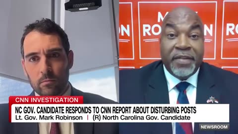 North Carolina GOP nominee for governor Mark Robinson responds to report about disturbing posts