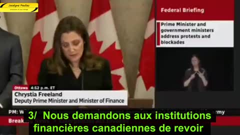 Etat d'urgence au Canada