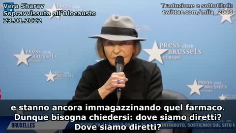 Vera Sharav 2: "Nella Germania nazista le prime vittime di omicidio sanitario....