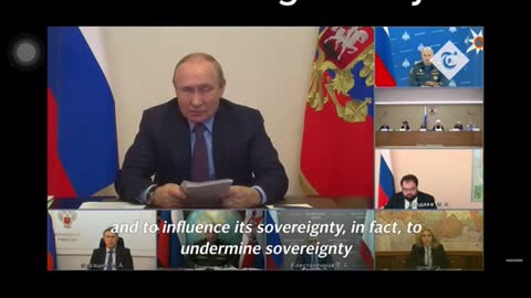 Ukraine war: Vladimin Putin accuses the West of rewriting history