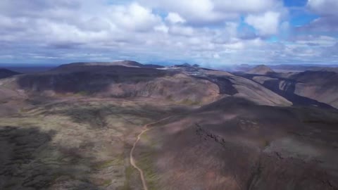 BIG NEWS - A Volcanic Eruption Just Started in Iceland - The First Video