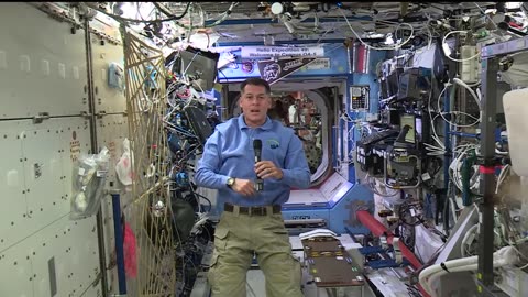 Space Station Commander Celebrates Thanksgiving in Orbit