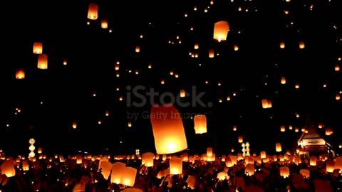 Floating Lanterns festival.