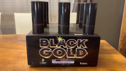 Black Gold by T Sky Fireworks (500g 9s)