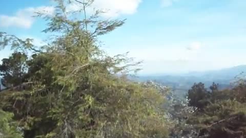 Visita a Campos do Jordão, vista da divisa entre São Paulo e Minas Gerais próximo a Pedra do Baú