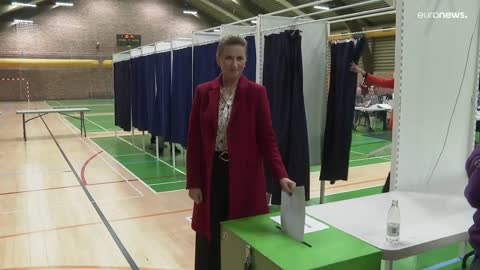 Denmark election: Frederiksen's government hangs in the balance as it battles for centrist votes