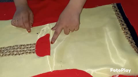 2 to 3 Year Girl Gharara Top Cutting and Stitching part 1 #tutorial #sewing #kidsdress