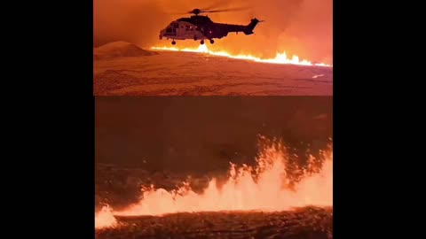 Volcano Erupts in Grindavik, Iceland