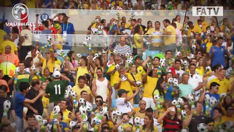 FUNNY: It's party time in Rio! Fan showing off his moves @ Brazil vs England