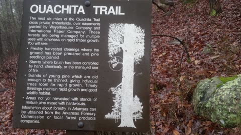 Ouachita Trail 2019/2020 - Compilation of Signs of all kinds along the trail