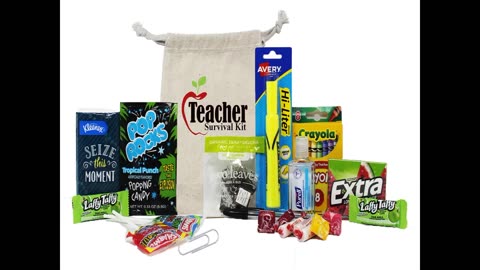 Teacher Appreciation Gifts Music Teacher Gifts Teacher survival kit Teacher Supplies for Classr...