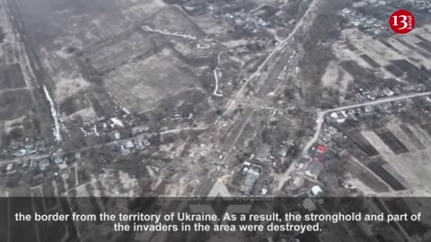 Footage from the streets of Belgorod where Russian volunteers conducted an operation