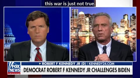 RFK, Jr. - What we are being told about War in Ukraine is not true! (Tucker Carlson - April 2023)