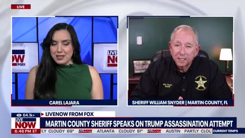 Trump assassination attempt- Sheriff describes pursuit of suspect - LiveNOW from FOX