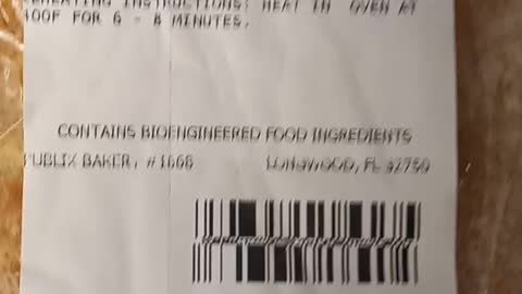 Publix BIOENGINEERED bread?!?!?!?!