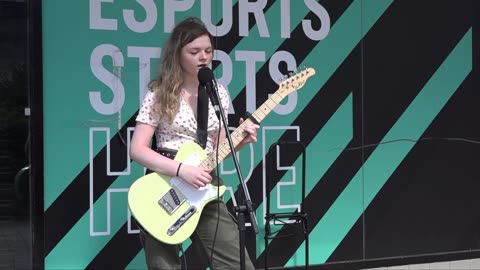 Maemi Busking the Ocean City Plymouth 30th August 2020 Singles 10.