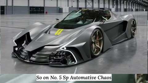 Top 5 Most Expensive Cars In The World...