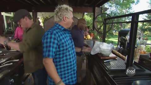 Guy Fieri's Turkey Meatballs with Fire-Roasted Green Chiles Guy's Ranch Kitchen Food Network