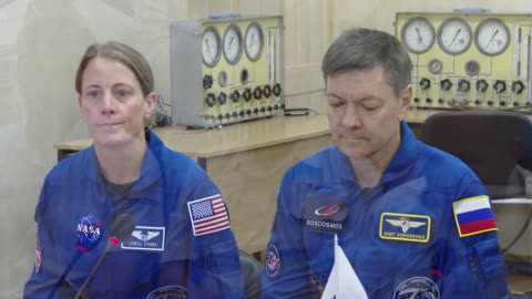 EXPEDITION 69-70 SPACE STATION CREW PREPARES FOR LAUNCH IN KAZAKHSTAN