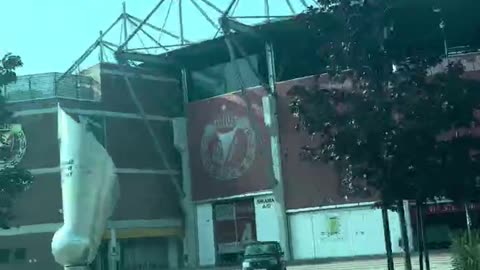 Soccer Stadium In Lodz, Poland